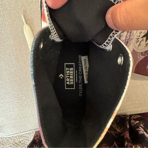 Converse Tyler the Creator Artist Series White Multicolor Size 11 - Picture 6 of 13